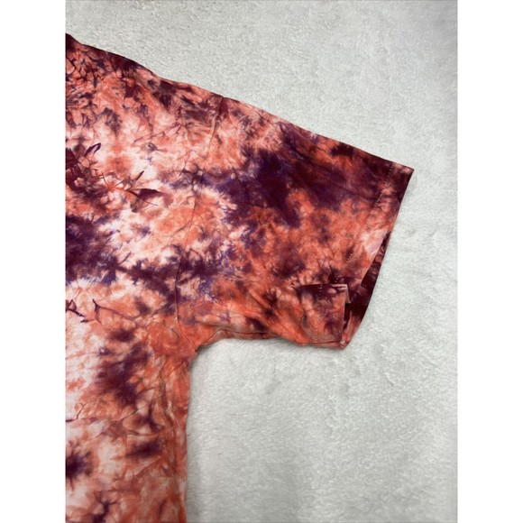 Vtg 90s Fear No Evil Luke 10.19 Jesus Single Stitch Tie-Dye T-Shirt Size Large - Picture 4 of 10